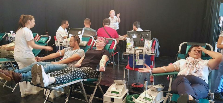 Prikupljeno 267 doza krvi!